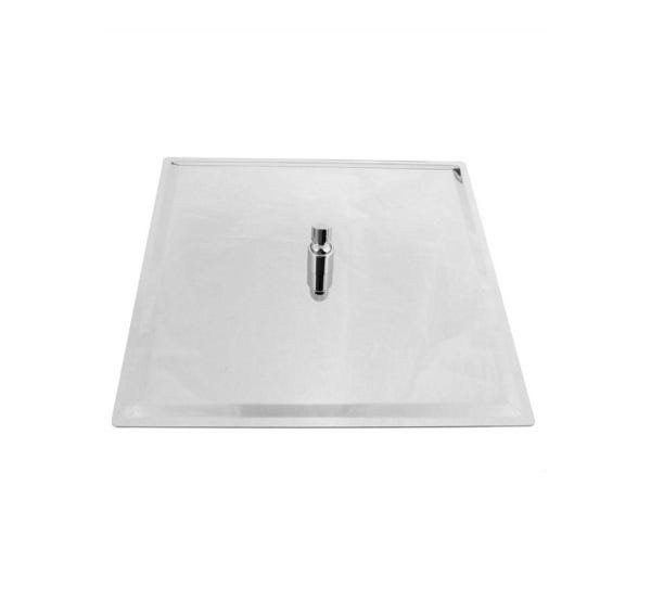 Ducha Inox Quadrada 40Cm 40X40 Com Braço 40Cm E Acabamento - 5