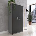 Ver imagem 2 de Armário Alto 2 Portas 159,6x79,2x42 Cm Pivotante