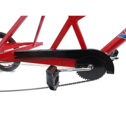 Triciclo de Carga Traseira Big - 7 Velocidades - 6 Opções De Cores - Vermelho - 7