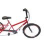 Triciclo de Carga Traseira Big - 7 Velocidades - 6 Opções De Cores - Vermelho - 2