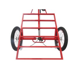 Triciclo de Carga Traseira Big - 7 Velocidades - 6 Opções De Cores - Vermelho - 10