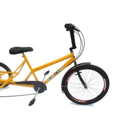 Triciclo de Carga Traseira - 7 Marchas - 6 Opções de Cores - Amarelo - 4