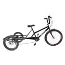 Ver imagem 1 de Triciclo de Carga Traseira - 7 Marchas - 6 Opções de Cores - Preto