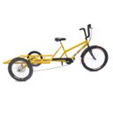 Ver imagem 1 de Triciclo de Carga Traseira Big - 7 Velocidades - 6 Opções De Cores - Amarelo