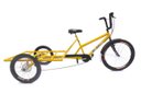 Ver imagem 1 de Triciclo de Carga Traseira Big - 7 Velocidades - 6 Opções De Cores - Amarelo