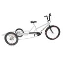 Ver imagem 1 de Triciclo de Carga Traseira Big - 7 Velocidades - 6 Opções De Cores - Branco