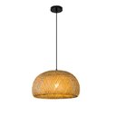 Ver imagem 7 de Pendente Luminária Chinês mão-tecido de bambu natural pingente iluminação rattan lâmpada lustre de b