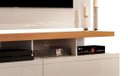 Ver imagem 4 de Rack com Painel Vivare Wood 160cm Off White com Nature - Giga Móveis