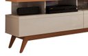Ver imagem 5 de Rack com Painel Vivare Wood 160cm Off White com Nature - Giga Móveis
