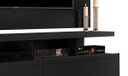 Ver imagem 4 de Rack com Painel Vivare Wood 160cm Preto - Germai Móveis