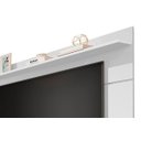 Ver imagem 3 de Rack com Painel Vivare Wood 180cm Branco - Germai Móveis