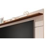 Rack com Painel Vivare Wood 180cm Off White com Freijó - Germai Móveis - 3