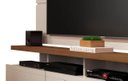 Ver imagem 4 de Rack com Painel Vivare Wood 180cm Off White com Freijó - Giga Móveis