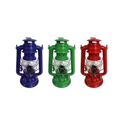 Lampiao de Querosene Pequeno 26 cm Western 2004:Verde - 2