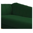 Ver imagem 6 de Recamier Vanessa 1,60M Lado Direito Suede Verde - Doce Sonho Móveis
