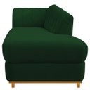 Ver imagem 3 de Recamier Vanessa 1,60M Lado Direito Suede Verde - Doce Sonho Móveis