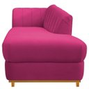 Ver imagem 3 de Recamier Vanessa 1,85M Lado Direito Suede Pink - Doce Sonho Móveis