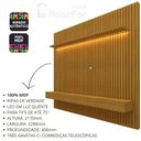 Ver imagem 3 de Home para TV Ripado com LED Nobre Clean 230 Naturale - Gelius