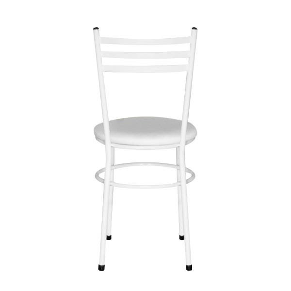 Kit 6 Cadeiras Epoxi Branca para Cozinha: Branco - 5