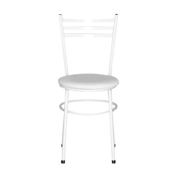 Kit 6 Cadeiras Epoxi Branca para Cozinha: Branco - 3