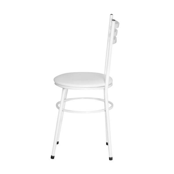 Kit 6 Cadeiras Epoxi Branca para Cozinha: Branco - 4