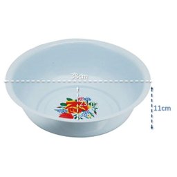 Bacia Esmaltada Esmalplus Premium Escalda pés 38cm - Yazi - 3