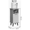 Ver imagem 3 de Armário Balcão Arte Flex com Fruteira Arte Móveis:cinamomo/grafite