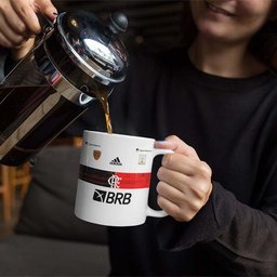 Caneca Flamengo Personalizada Com Nome Branca 2020 - 5