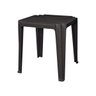 Conjunto de Mesa 4 Cadeiras Plástico Inovar Preto CestaPlus - 2