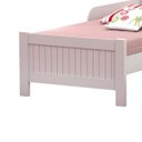 Ver imagem 3 de Cama Solteiro Casa Princesa Branco Rosa
