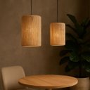 Ver imagem 1 de Kit de Luminárias Pendentes Milão e Leblon em Sisal Natural