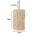 Ver imagem 3 de Kit de Luminárias Pendentes Milão e Leblon em Sisal Natural