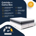 Ver imagem 6 de Cama Box com Colchão de Espuma D45 Double Face Territory Hellen Queen 158cm