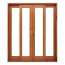 Ver imagem 3 de Porta Balcão de Madeira Modelo York 4fls 2,15(a)x1,60(l) C/fechadura