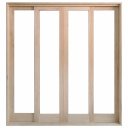 Ver imagem 4 de Porta Balcão de Madeira Modelo York 4fls 2,15(a)x1,60(l) C/fechadura