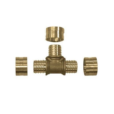 Tê Aumento Central 20x25x20 Pex, Emmeti