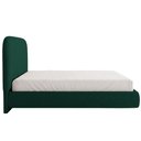 Ver mais imagens de Cama Queen Flutuante com Cabeceira 160cm Aura W01 Bouclê Verde - Lyam Decor