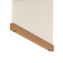 Ver imagem 4 de Mesa para Escritório com Tampo 25mm Verbena - Off White e Naturale