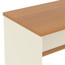 Ver imagem 3 de Mesa para Escritório com Tampo 25mm Verbena - Off White e Naturale