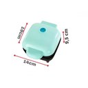 Ver imagem 2 de Mini Máquina Waffle Quadrada 110v Antiaderente - 4 Porções Rápidas