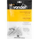 Ver imagem 3 de Parafuso Sextavado Zincado 1/4'' X 1'' Unc c/ 5 peças Vonder