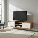 Ver imagem 1 de Rack Suspenso para TV até 75 Polegadas MDF 180cm 2 Portas de Correr Origem