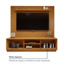 Ver imagem 4 de Conjunto Painel Lyon + Rack Arezzo Painel sem LED Naturalle Mavaular