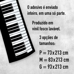 Adesivo de Porta - Piano - 3
