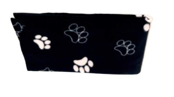 Manta Pet cobertor em soft preto tamanho G para cães e gatos - 7