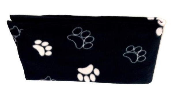 Manta Pet cobertor em soft preto tamanho G para cães e gatos - 2