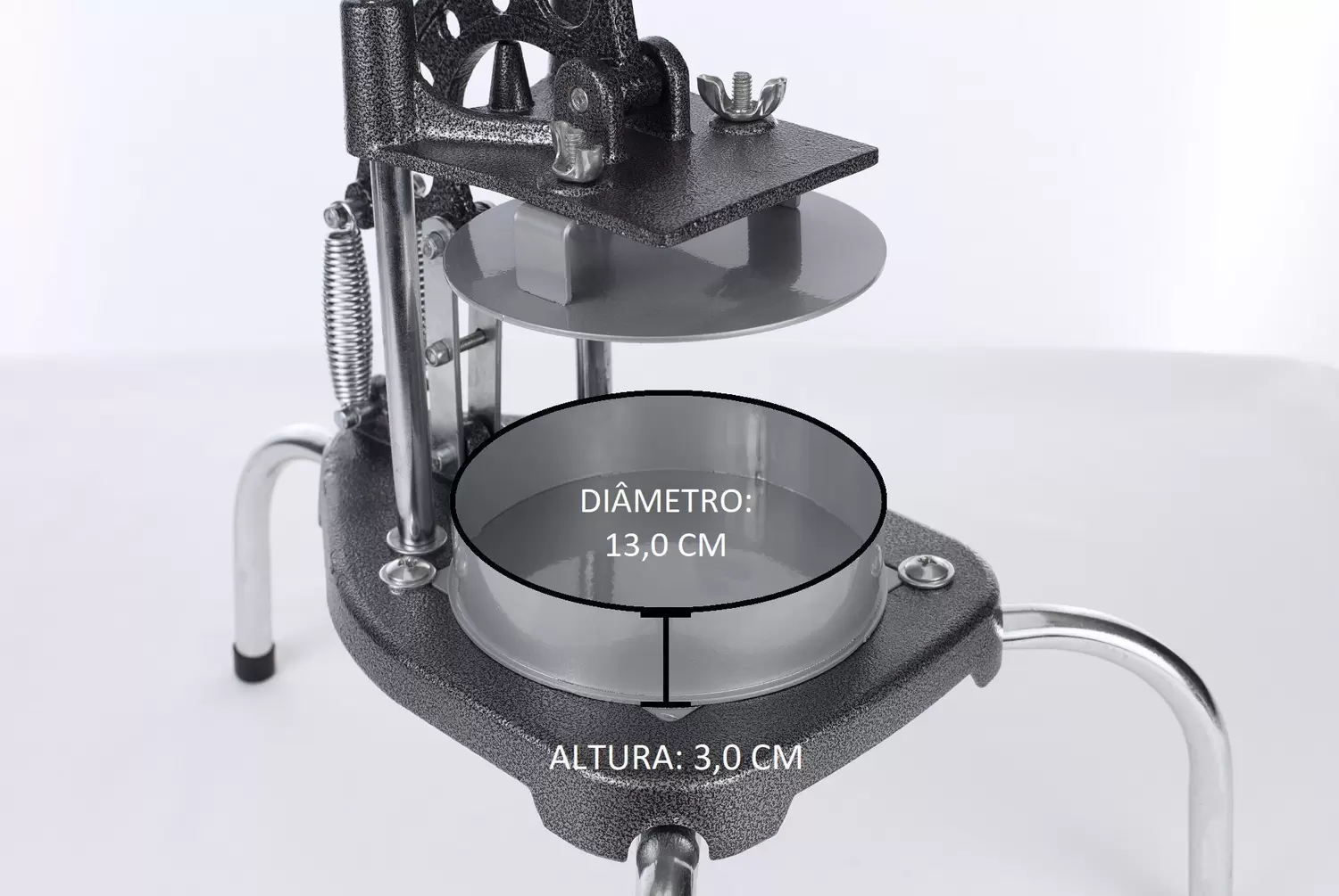 Modelador de hambúrguer acessório para cortador anodilar 004 - 3