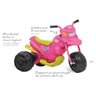 Moto Infantil XT3 Fashion Elétrica 6V Rosa Brinquedos Bandeirante - 3