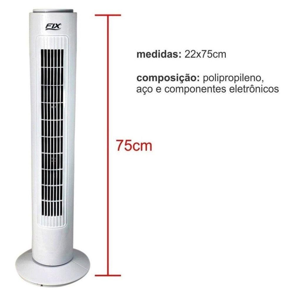 Circulador de Ar Super Leve e Compacto 40w 220v Ventilador - 4