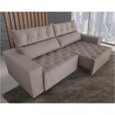 Ver imagem 1 de Sofá Gigante Supremo 2,50M Retrátil e Reclinável Camurça